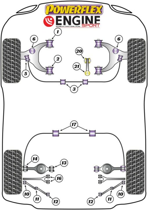 Boccola Braccio Oscillante Inferiore Posteriore Interno - immagine 2