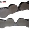 Porta Fari da Paraurti Renault Megane N4 in Carbonio