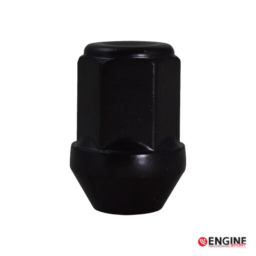 Dado chiuso in acciaio M12x1.25, lungh. 34 mm - Zincato nero