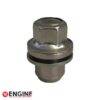 Dado per Land Rover M14x1.5 - Zincato bianco