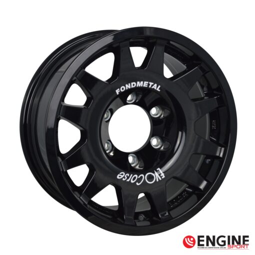 DakarZero 7x16 et -10 5x114,3 Glossy Black - immagine 2