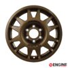 DakarZero 8x17 et 38 5x120 Matt Bronze