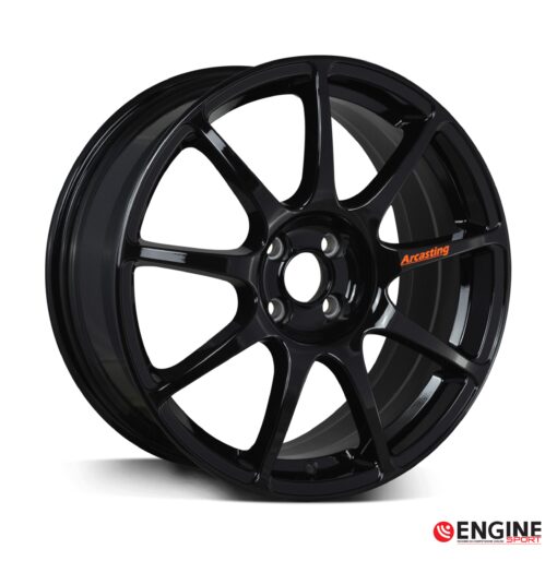 Excalibur 8x18 ET45 5x114,3 Gloss Black - immagine 2