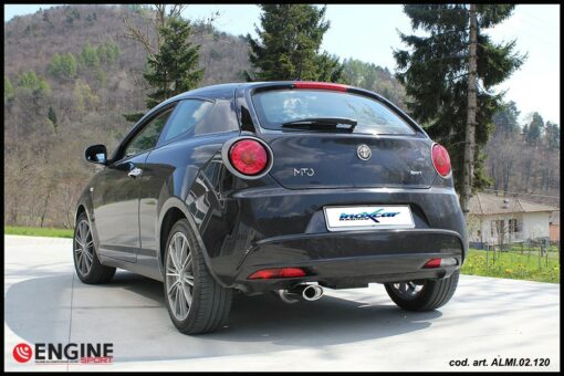 Posteriore Con Uscita Singola Ovale 120x80 mm - immagine 2