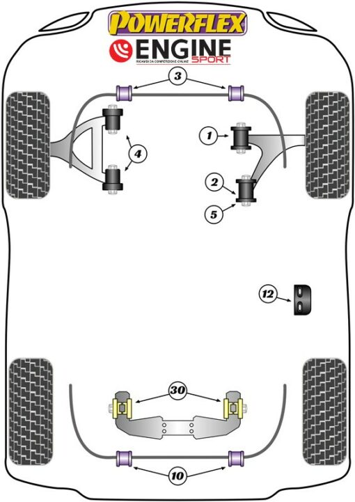 Rear Differenziale Mount Insert - immagine 2