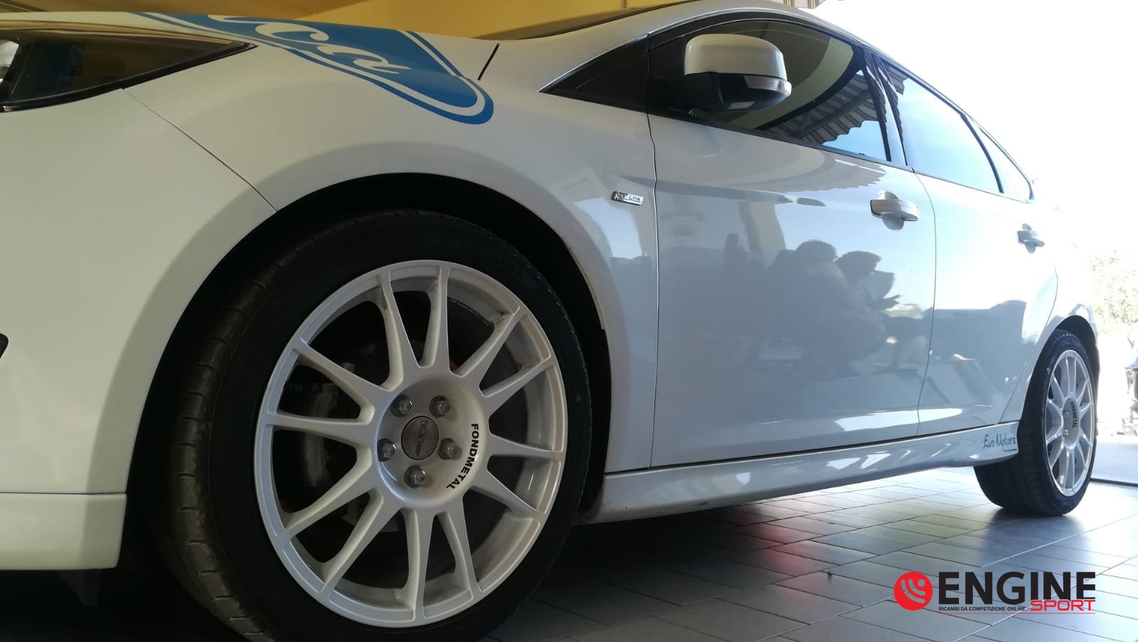 Sanremo Corse 8x18 ET48 5x108 White - immagine 3