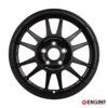 SanremoZero 9x17 ET40 5x100 Matt Black