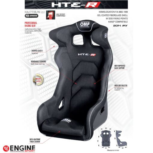 Sedile Racing OMP - HTE-R - immagine 4