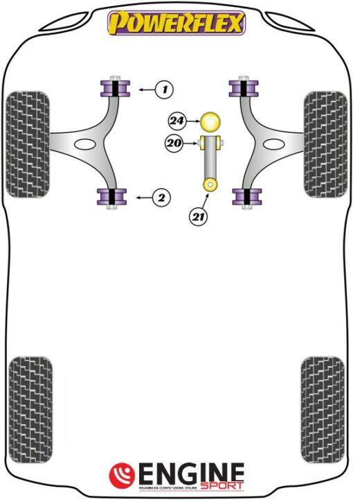 Supporto Motore Superiore Destro - immagine 2