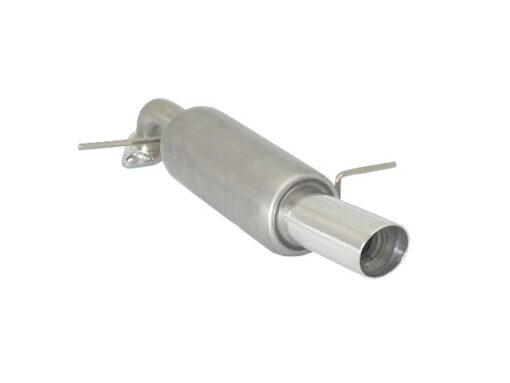 Posteriore inox con terminale rotondo 90 mm Sport Line