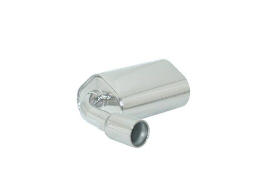 Posteriore inox con terminale rotondo 102 mm