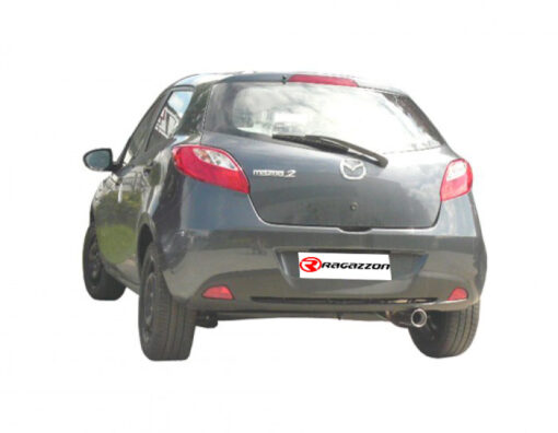 Posteriore inox con terminale rotondo 90 mm Sport Line - immagine 2