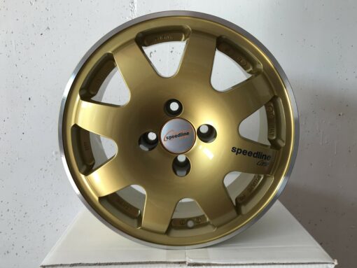 SL675 Ragno 6,5x15 ET36 4x100 Gold Diamond - immagine 2