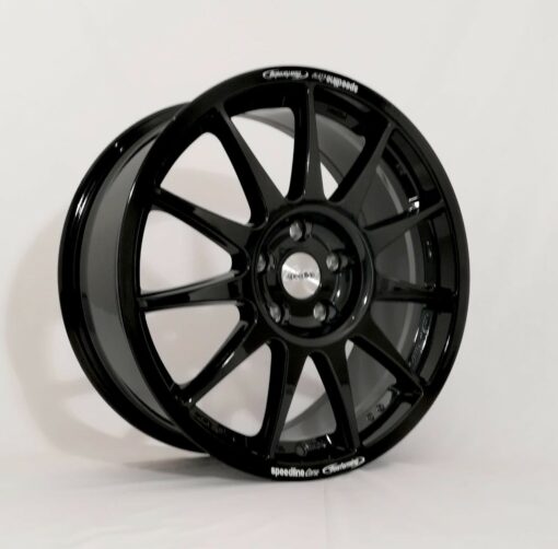 Turini 8x18 ET35 5x114,3 Glossy Black - immagine 2